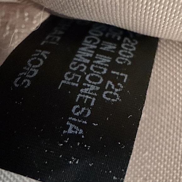 Michael Kors Carmen Medium Color-Block Saffiano Leather Blush Belted Satchel - Picture 10 of 12